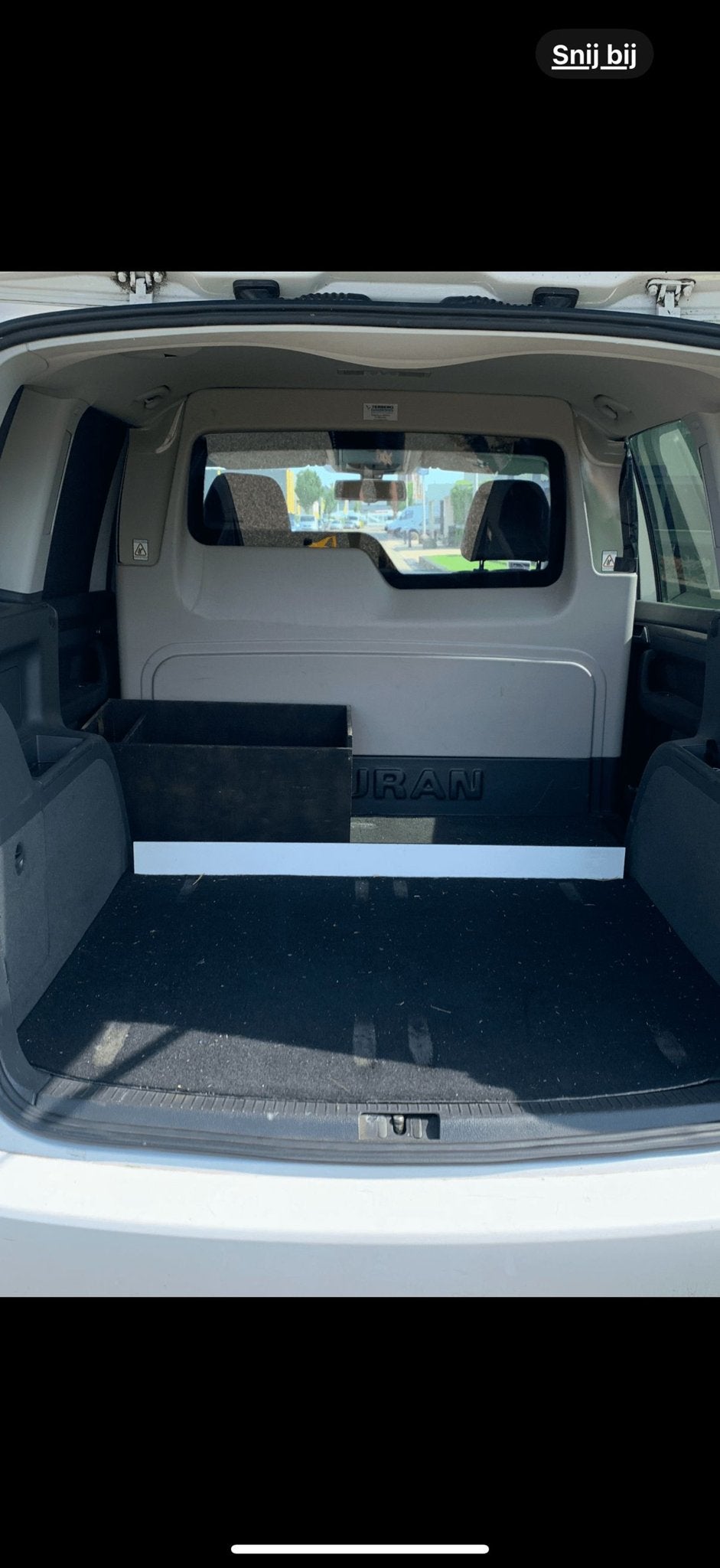 Volkswagen Touran grijs kenteken ombouwset, Gebruikt, -, Volkswagen, -