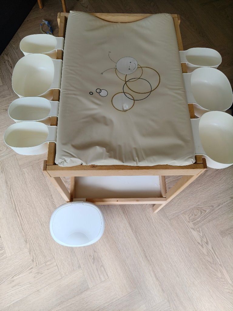 Verzorgingstafel ikea, Kinderen en Baby's, Ophalen, Zo goed als nieuw, Commode