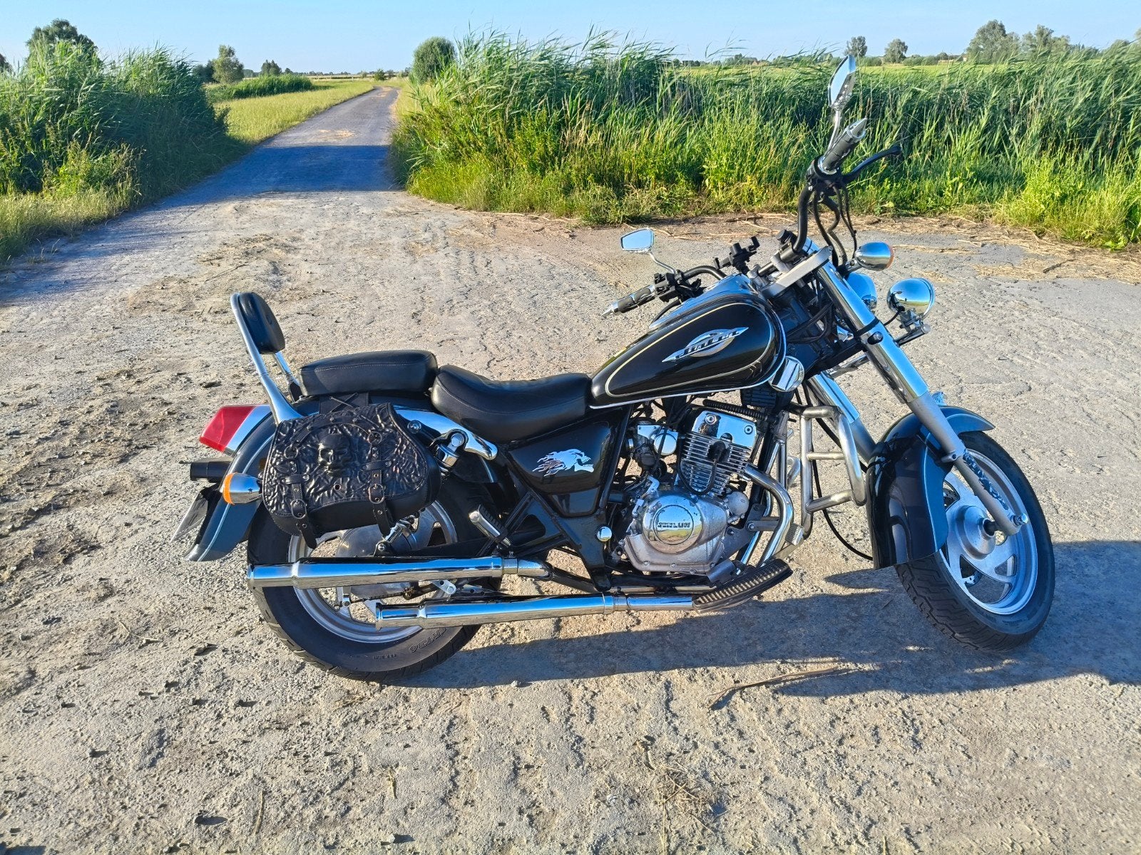moto jinlun 125cc, Motoren, Particulier, 2 cilinders, Nieuw