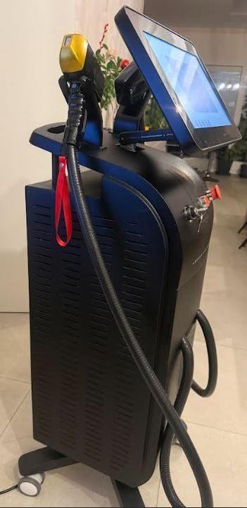 Professionele SHR/HR ontharingslaser met diode handstuk, Ophalen, Gebruikt, Scheren en Epileren