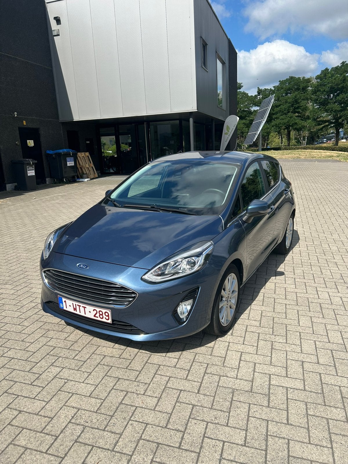 FORD Fiesta M6 95pk, Auto's, Ford, Dealer onderhouden, Stof, 1200 kg, Blauw