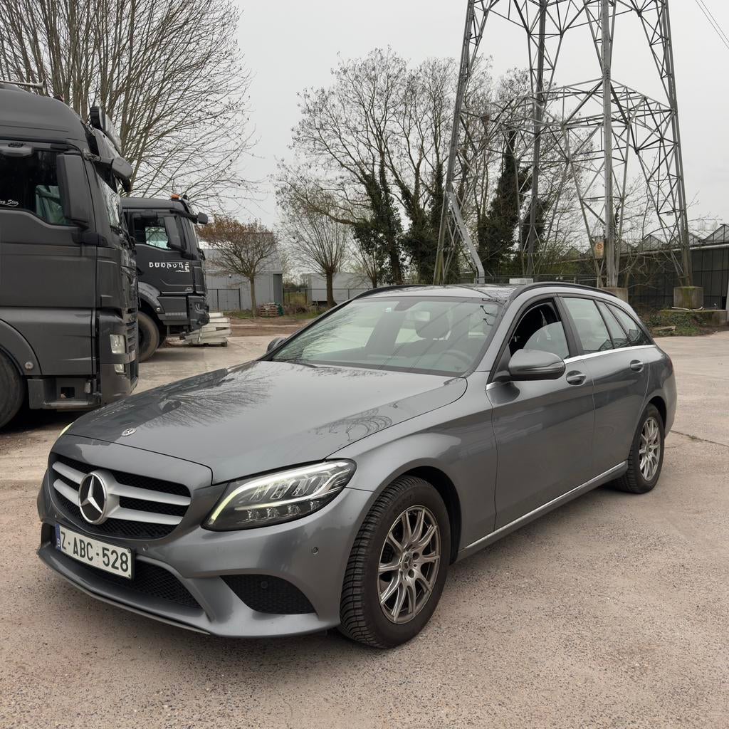 Mercedes C 180d Break 2020 *Garantie d'un an* - ÉTAT NEUF, Autos, Argent ou Gris, Achat, Euro 6, Boîte manuelle