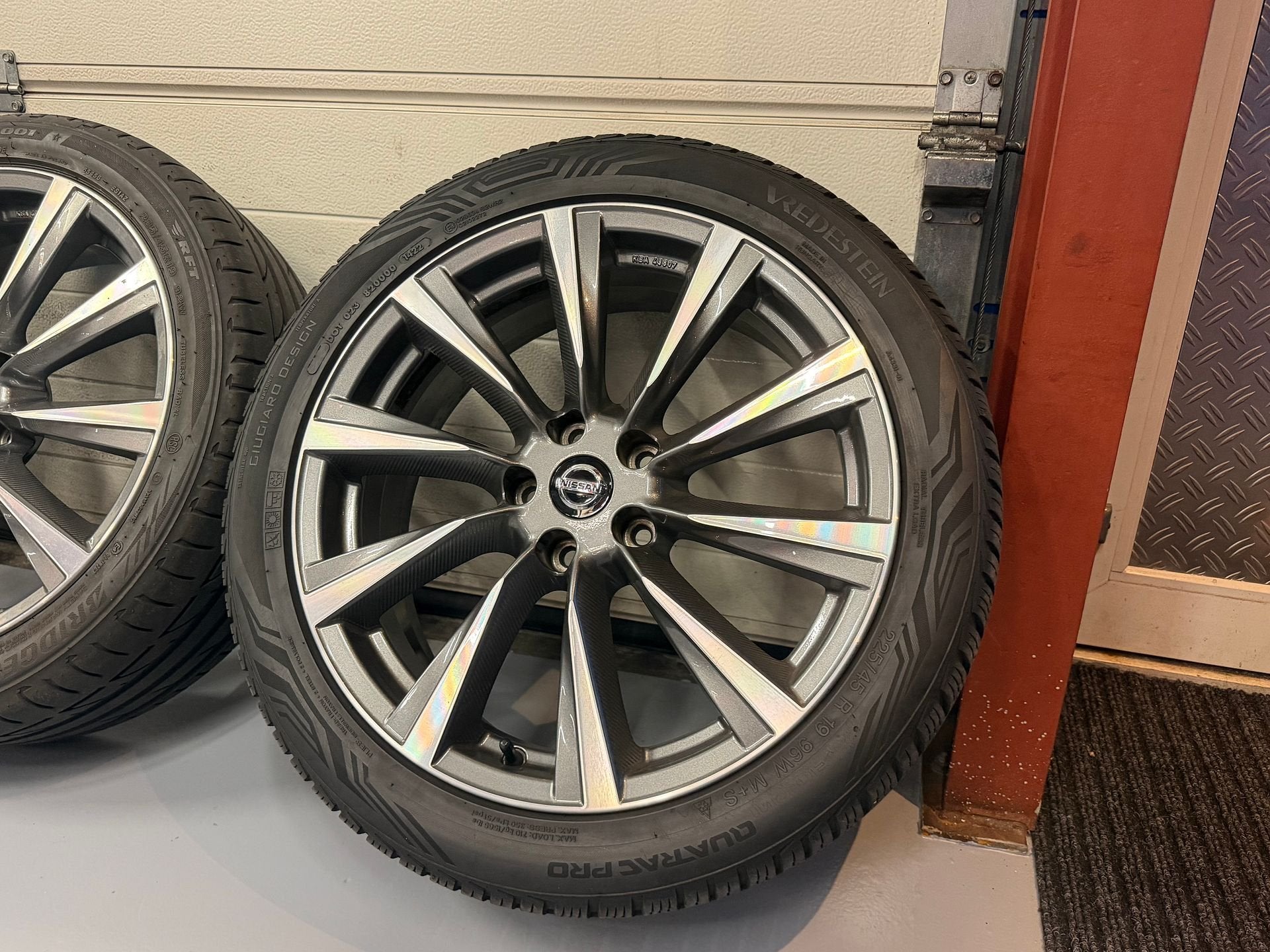 19inch Originele Nissan Qashqai Velgen set! 5 stuks! 5x114.3, Auto-onderdelen, 19 inch, Gebruikt, -, -