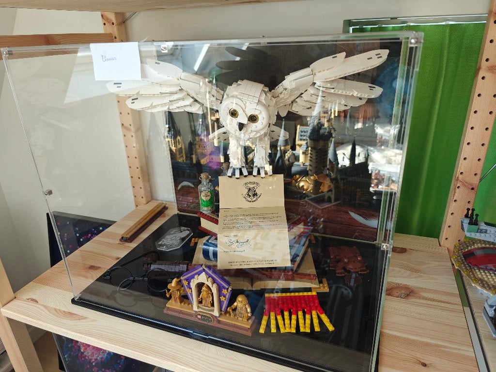 Lego Hogwarts Icons (76391) met Case (Wickedbrick), Ophalen, Zo goed als nieuw