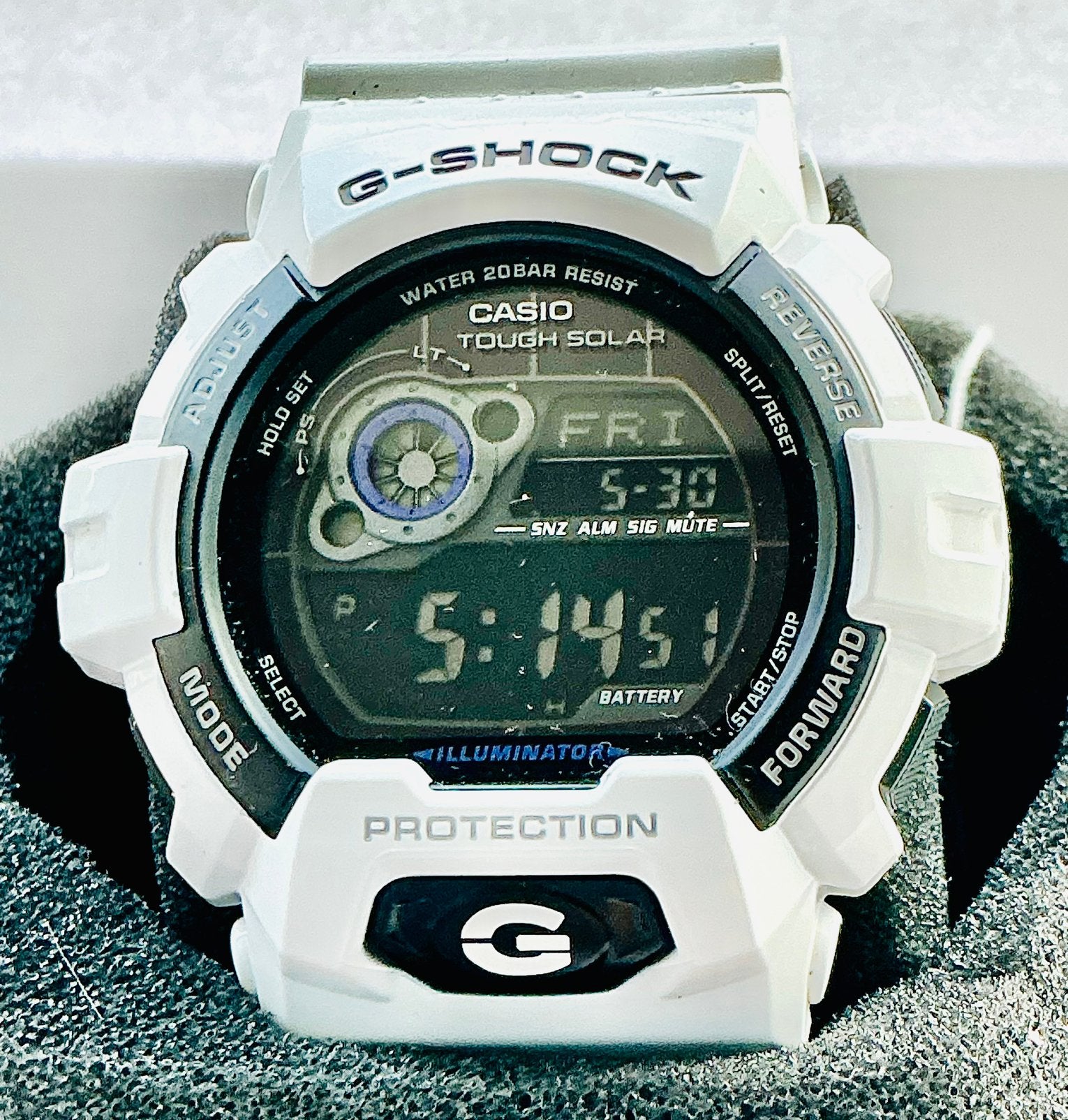 NIEUW Casio G Shock GR-8900A horloge - wit - zonne-energie, Polshorloge, Nieuw, Kunststof, Ophalen of Verzenden