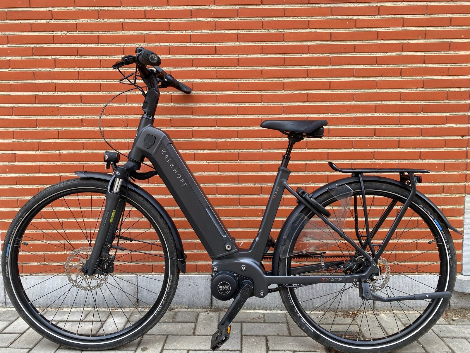 Elektrische fiets E-bike Kalkhoff Trek velo de ville cube, Zo goed als nieuw, 50 tot 53 cm, Schijfrem, Ophalen