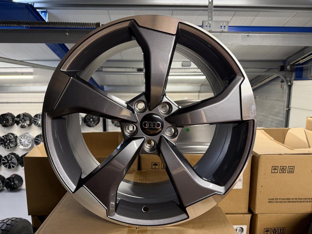 NIEUW 19inch Audi VW Seat NEW Rotor Style Velgen 5x112, Auto-onderdelen, 19 inch, -, -, Banden en Velgen