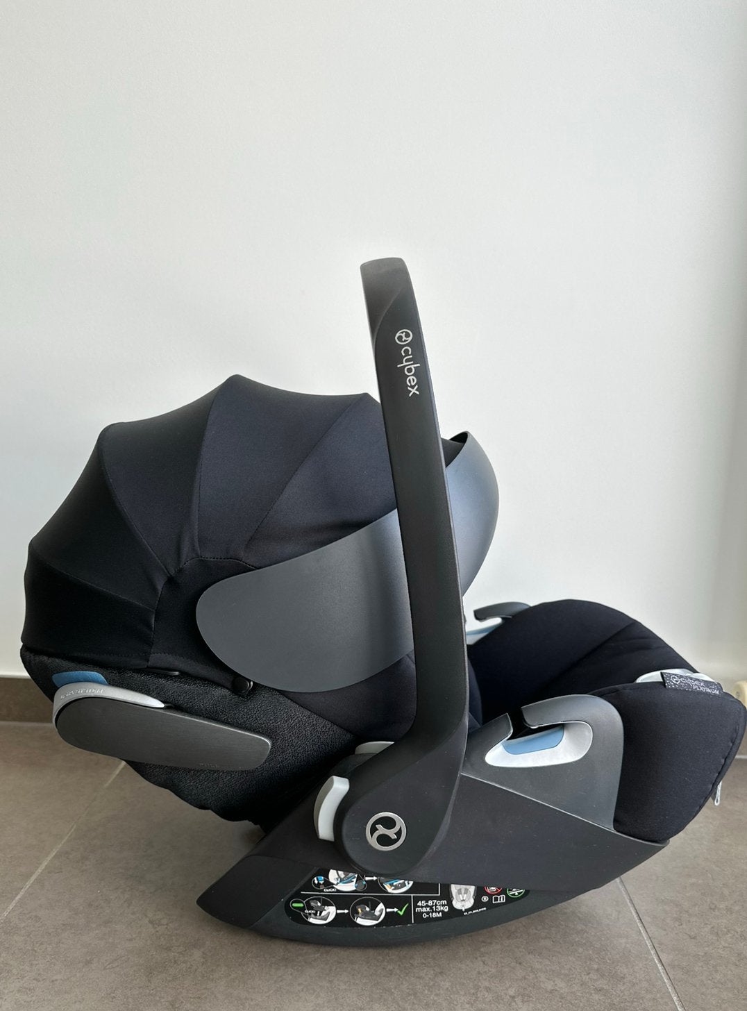 Set Cybex autostoelen + draaibare base in uitstekende staat!, Kinderen en Baby's, 0 t/m 18 kg, Zo goed als nieuw, Ophalen, Overige merken