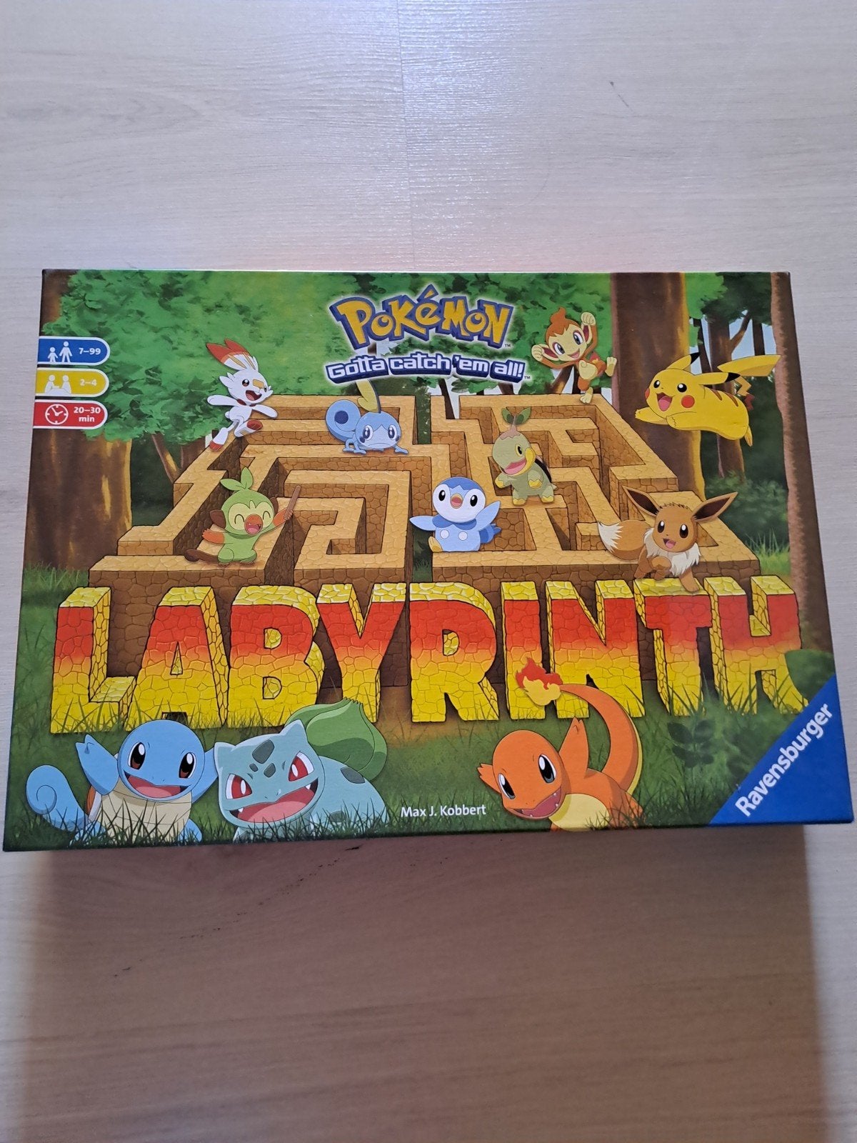 gezelschapspel Labyrinth pokemon, Hobby en Vrije tijd, Ophalen, Gebruikt