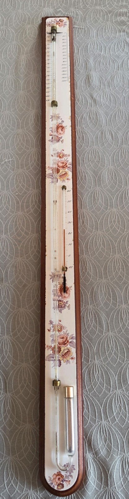 Kwikbarometer/contrabarometer vintage, Audio, Tv en Foto, Weerstations en Barometers, Ophalen, Gebruikt, Barometer