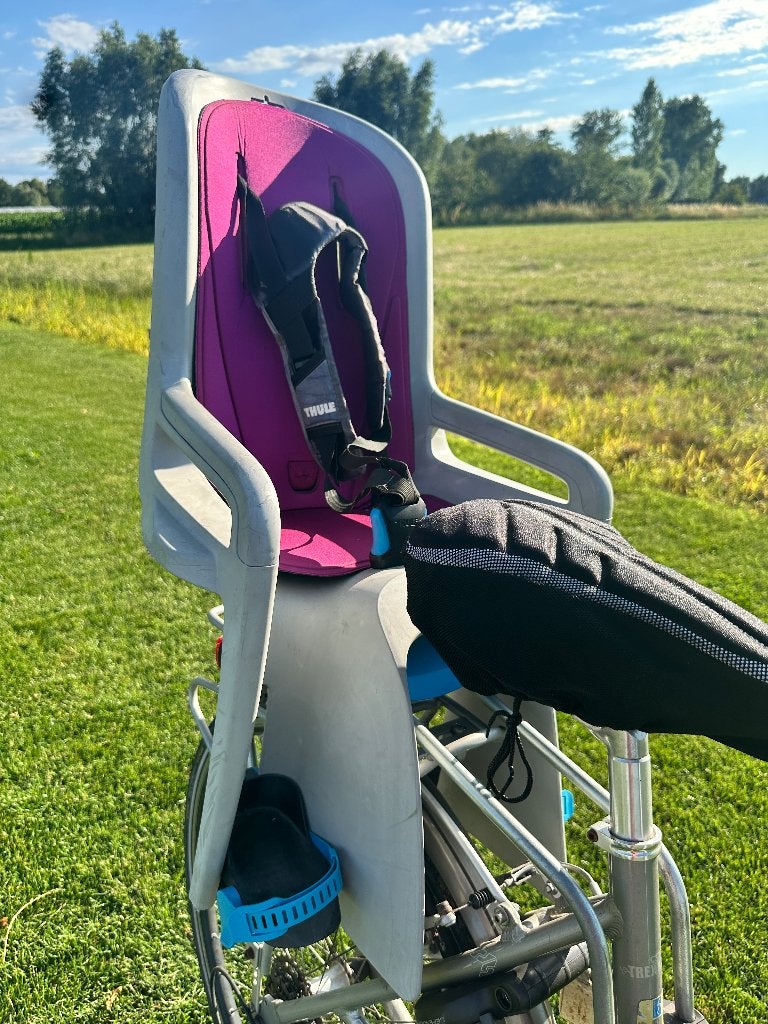 Thule Ride Along Kinderzitje voor fiets, Fietsen en Brommers, Ophalen, Achterzitje, 9 t/m 18 kg, Gebruikt