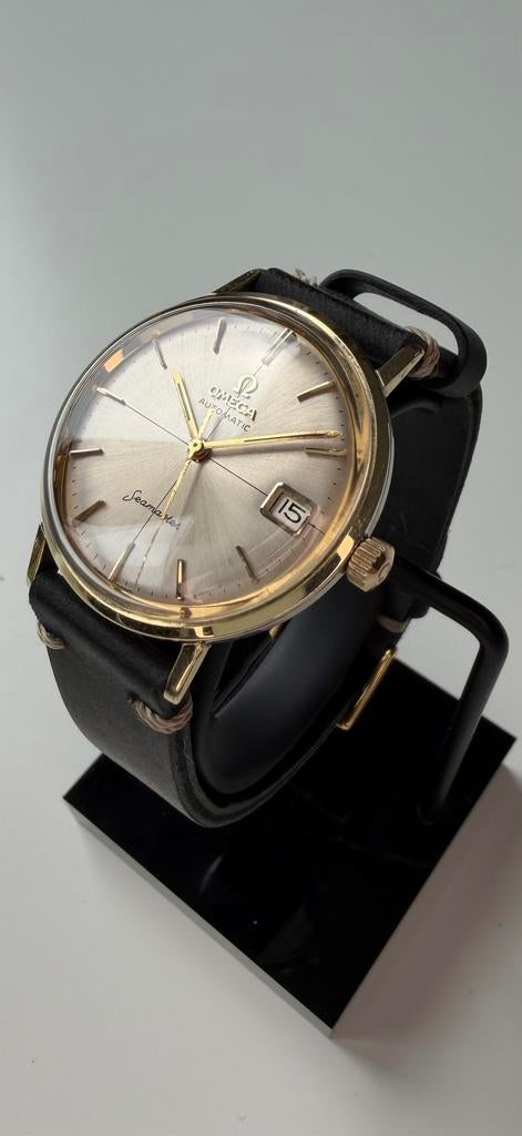 Omega Seamaster Pre-Deville Crosshair, Ophalen, Polshorloge, 1960 of later, Verguld