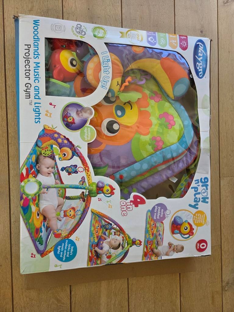 Playgro speelmat met projector, Ophalen