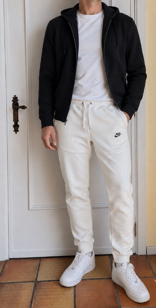 Pantalon de jogging Nike taille S, Enlèvement ou Envoi, Nike, Comme neuf, Blanc