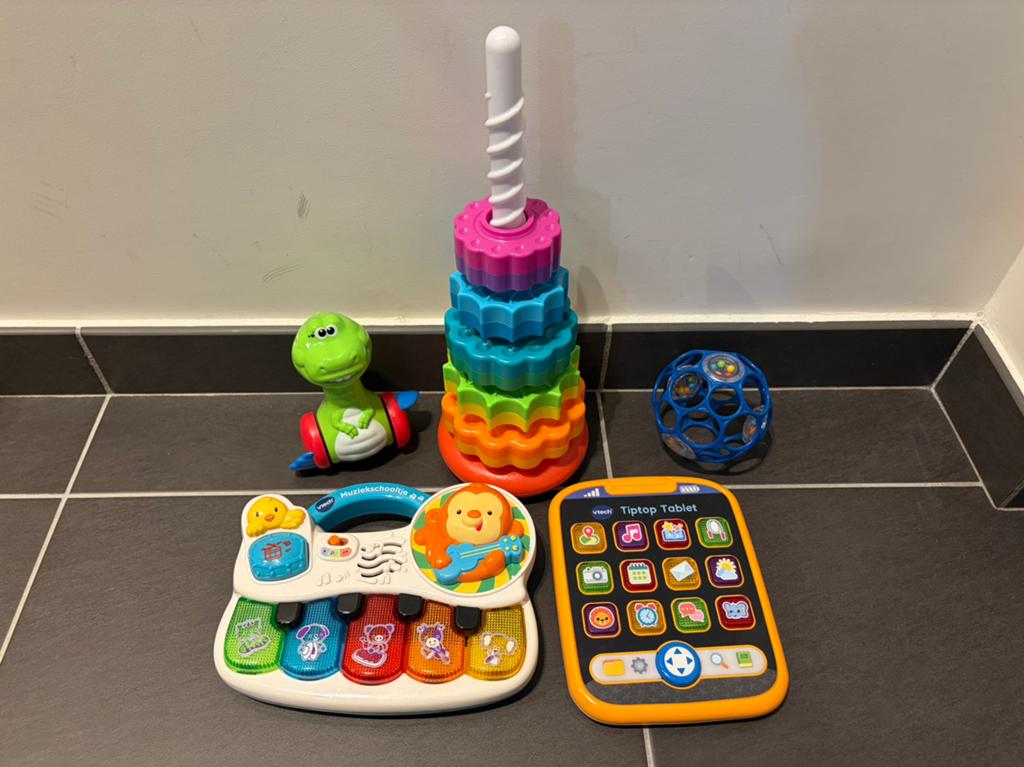 Babyspeelgoed (5 stuks), Kinderen en Baby's, Ophalen of Verzenden, Zo goed als nieuw, 6 maanden tot 2 jaar