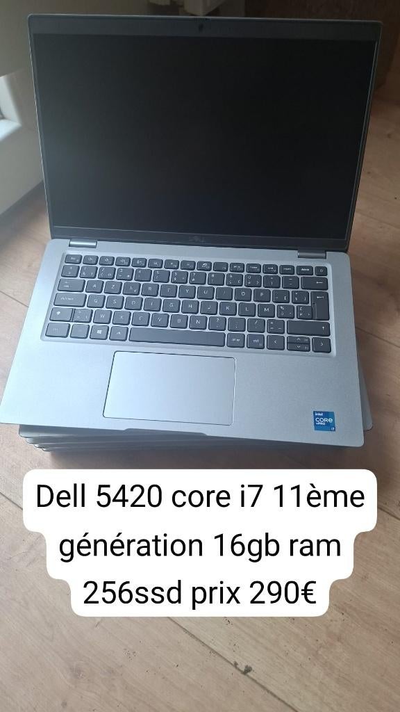 dell latittude 5420 i7  11ème génération, Informatique & Logiciels, 256 GB, Core i7, 14 pouces, 4 Ghz ou plus