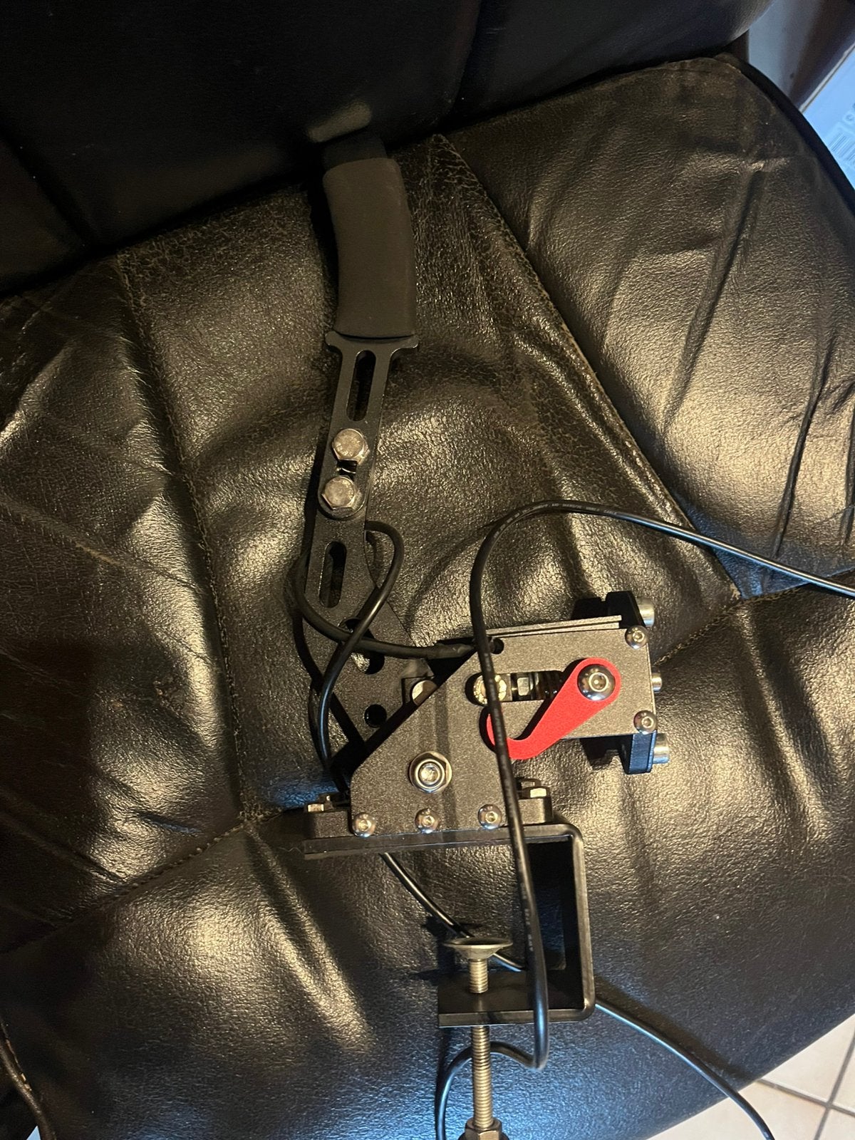 Sim racing handrem, ebrake (voor computer), Games en Spelcomputers, Ophalen, Zo goed als nieuw