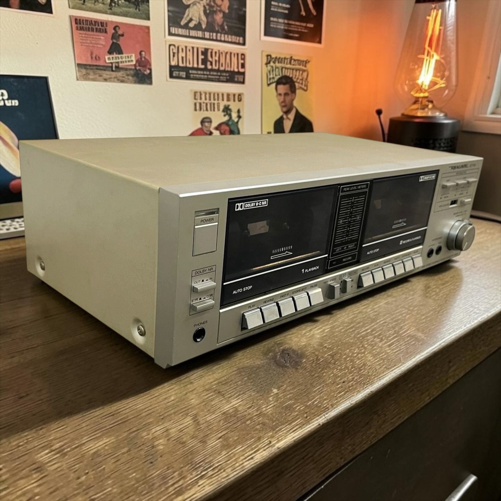 Lecteur double cassette vintage, TV, Hi-fi & Vidéo, Decks cassettes, Envoi