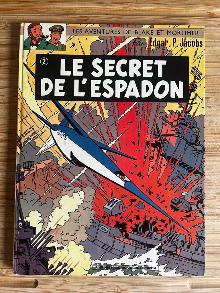 Blake et Mortimer — Le secret de l'Espadon T.2 — Lombard '70, Enlèvement ou Envoi, Utilisé