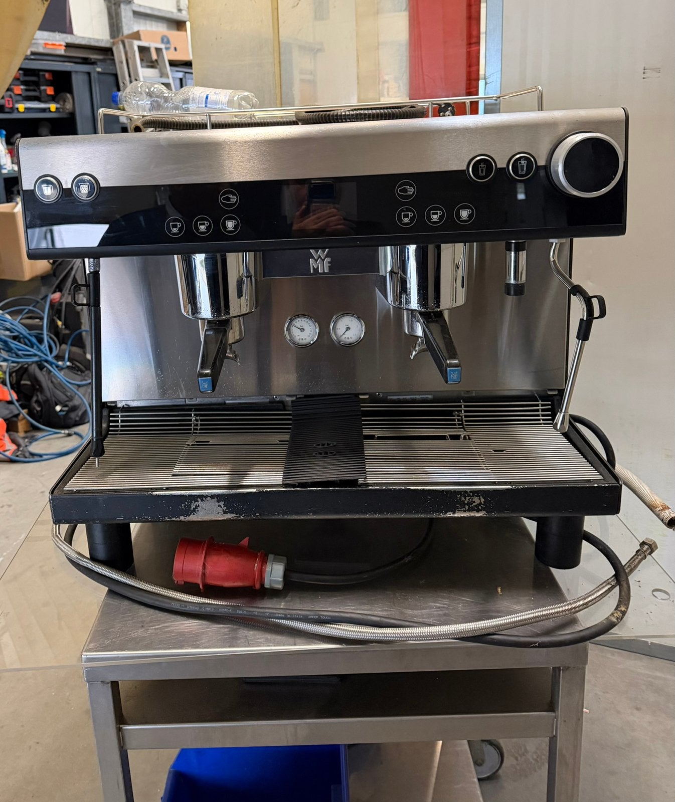 WMF Espresso Espressomachine / Pistonmachine 2-groeps, Ophalen, Dranken