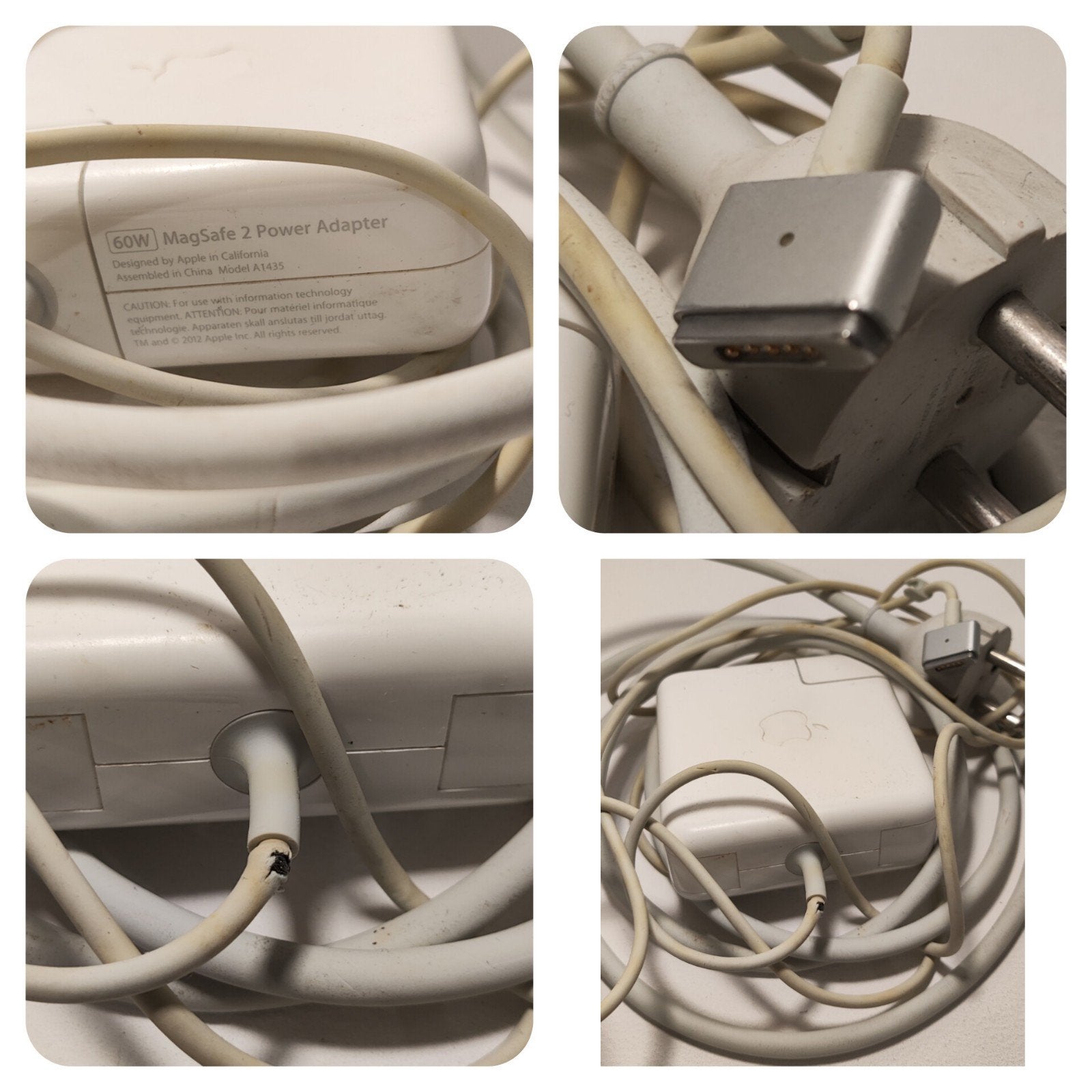 Magsafe 2 Mac-oplader - 60 W, Computers en Software, Ophalen of Verzenden, Gebruikt, Apple