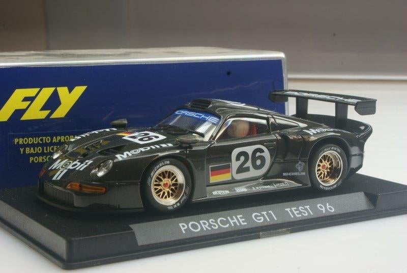 Fly Slotcar Porsche 911 GT1 Carbon Le-Mans, Overige merken, Racebaan, Verzenden, Nieuw