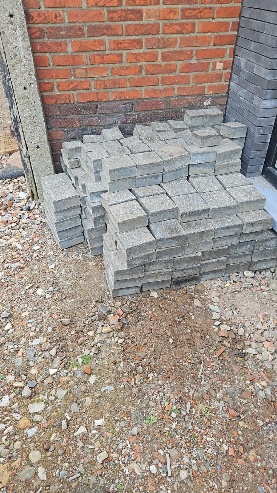 Klinkers gratis ophalen, Jardin & Terrasse, Pavé & Dalles, Enlèvement, Briques