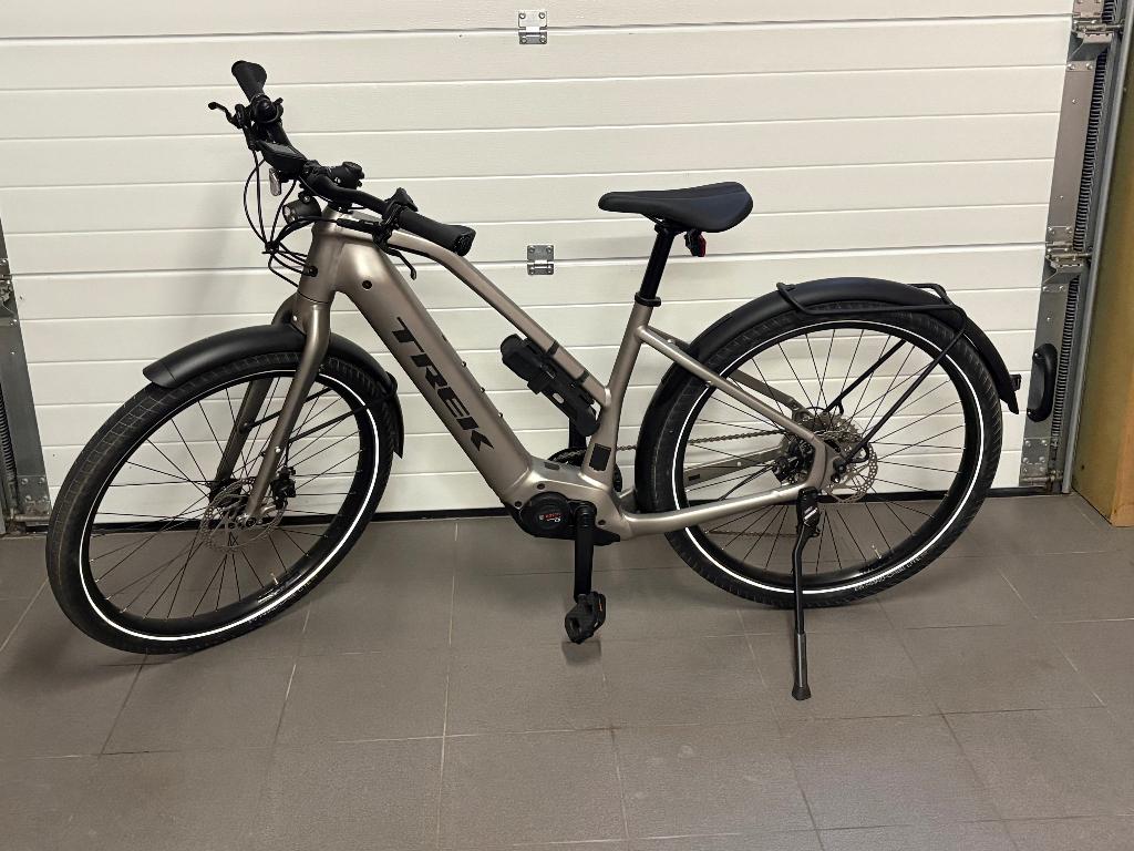Damesfiets e-bike, Fietsen en Brommers, Zo goed als nieuw, 50 tot 53 cm, Schijfrem, Ophalen