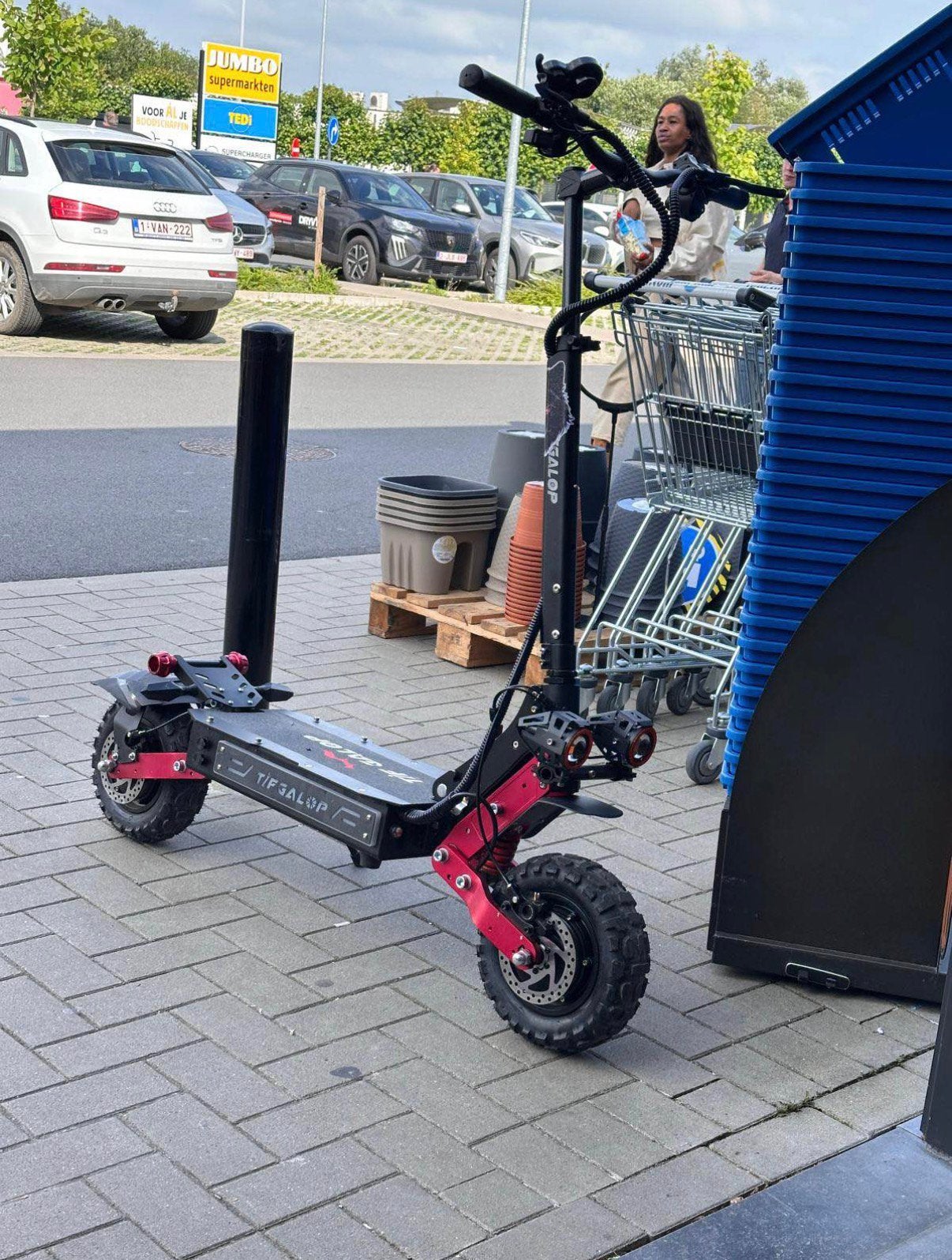 Tifgalop, Fietsen en Brommers, Steps, Zo goed als nieuw, Ophalen of Verzenden
