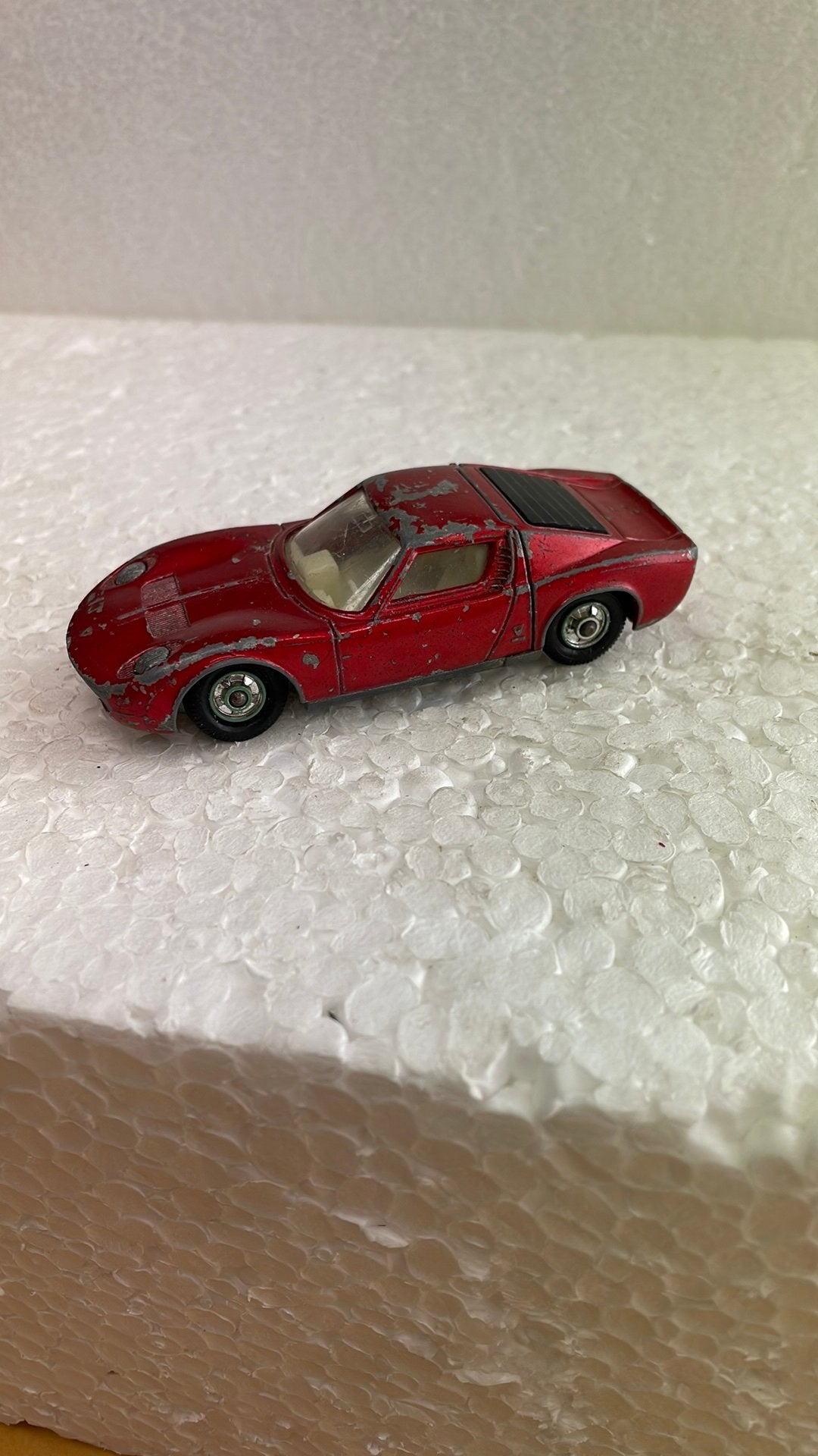 Matchbox Kingsize 24 Lamborghini Miura, Hobby & Loisirs créatifs, Voitures miniatures | Échelles Autre, Enlèvement ou Envoi, Comme neuf