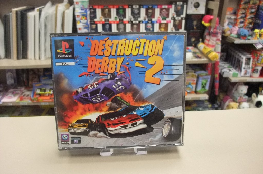 Destruction Derby 2 (cib) PS1, Consoles de jeu & Jeux vidéo, Jeux | Sony PlayStation 1, Enlèvement ou Envoi, 2 joueurs, À partir de 7 ans
