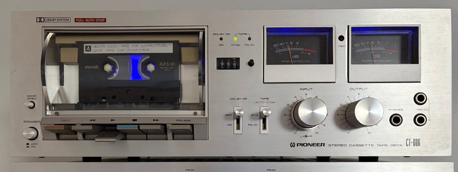 Pioneer CT-606, Enlèvement, Simple, Autres marques, Tape counter