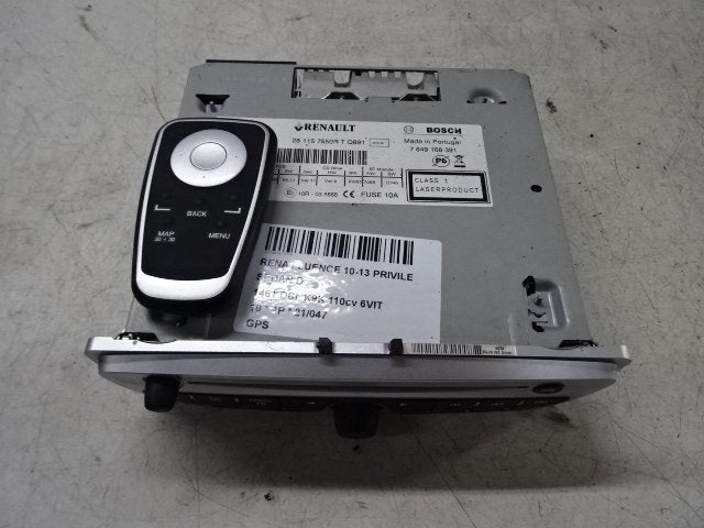 NAVIGATIE SYSTEEM Renault Fluence (LZ) (281157550RT), Gebruikt, Renault, Mevr. I. Hauben, Rue de l'Espoir 34 34
4030  GRIVEGNÉE, BE