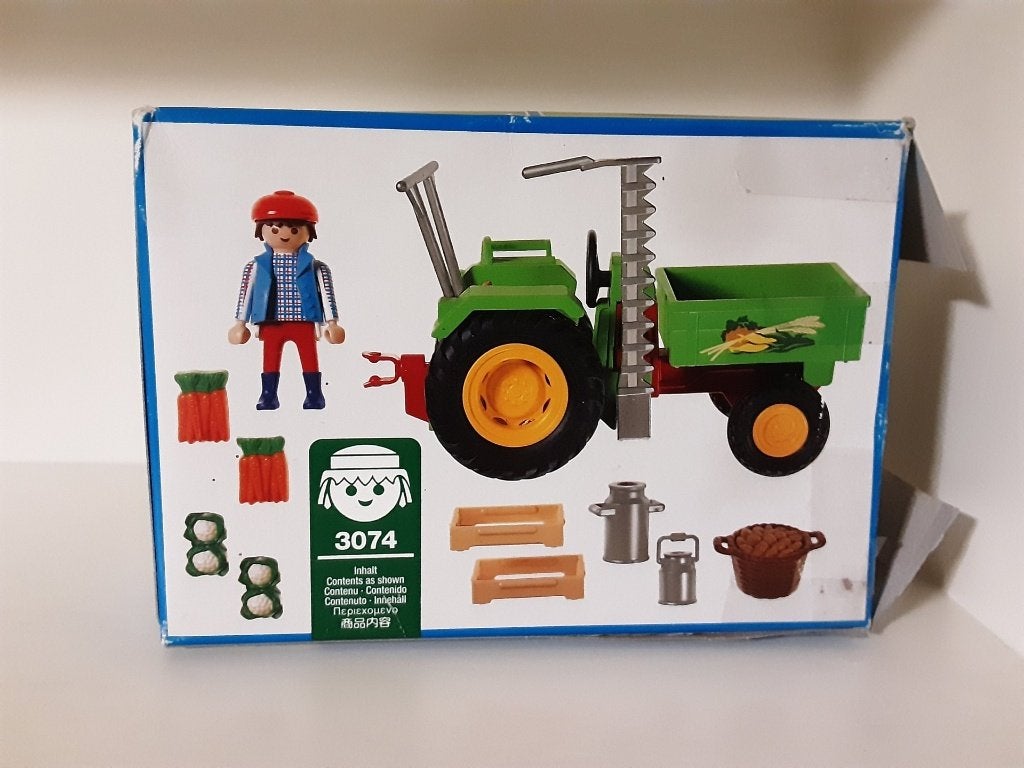 Tracteur Playmobil dans une boîte, Enfants & Bébés, Jouets | Playmobil, Comme neuf, Kit complet, Enlèvement ou Envoi