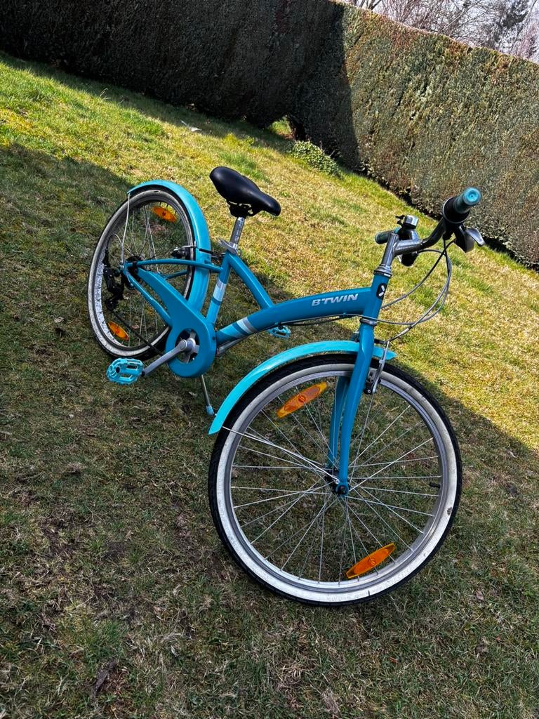 B’Twin kinder/tienerfiets, Ophalen, Zo goed als nieuw