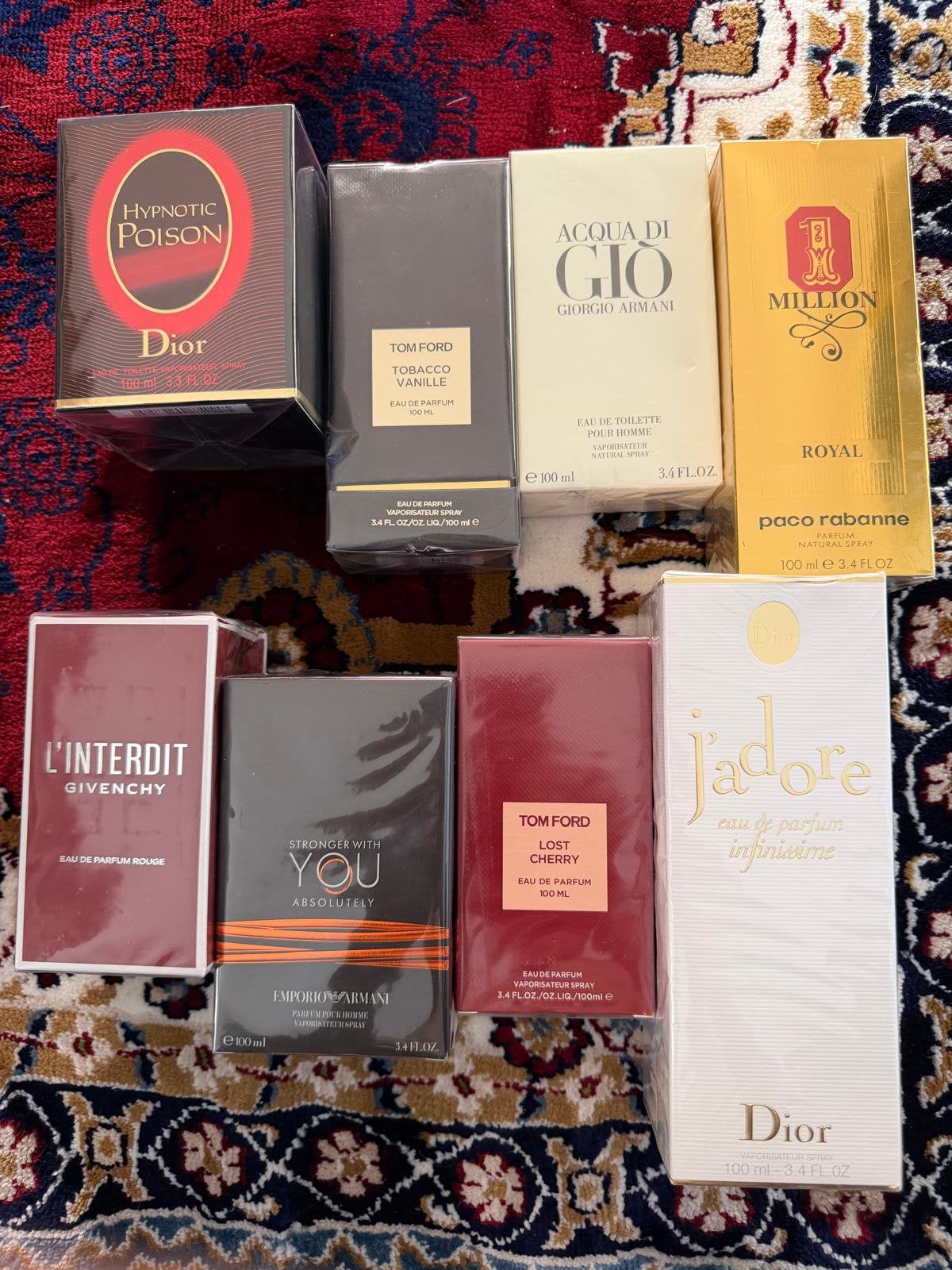 Verschillende parfums nieuw in verpakking, Enlèvement, Neuf