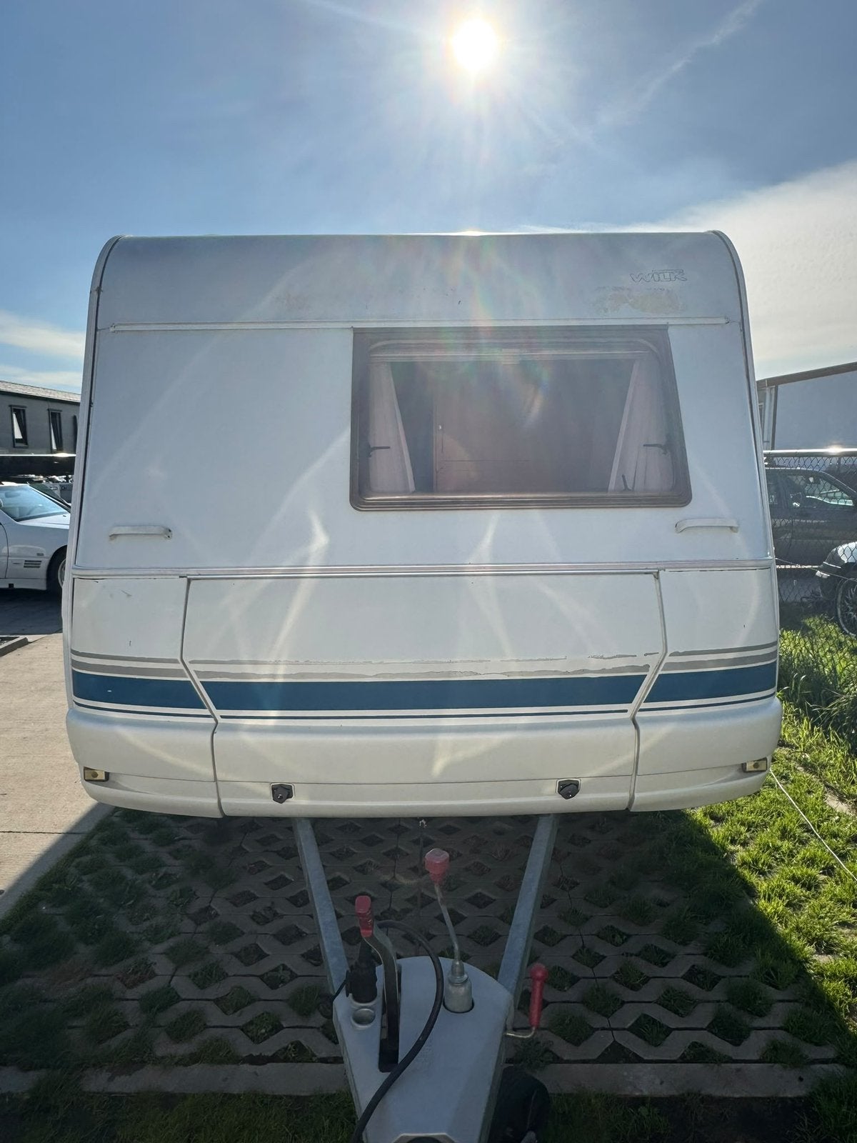 Caravan wilk-s3 2005, Caravanes & Camping, Lit fixe, Wilk, Banquette en rond, Jusqu'à 4