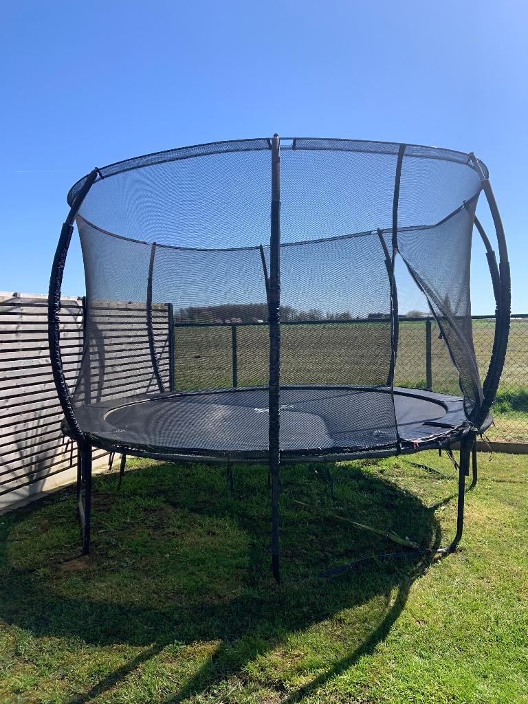 Trampoline, Ophalen, Gebruikt