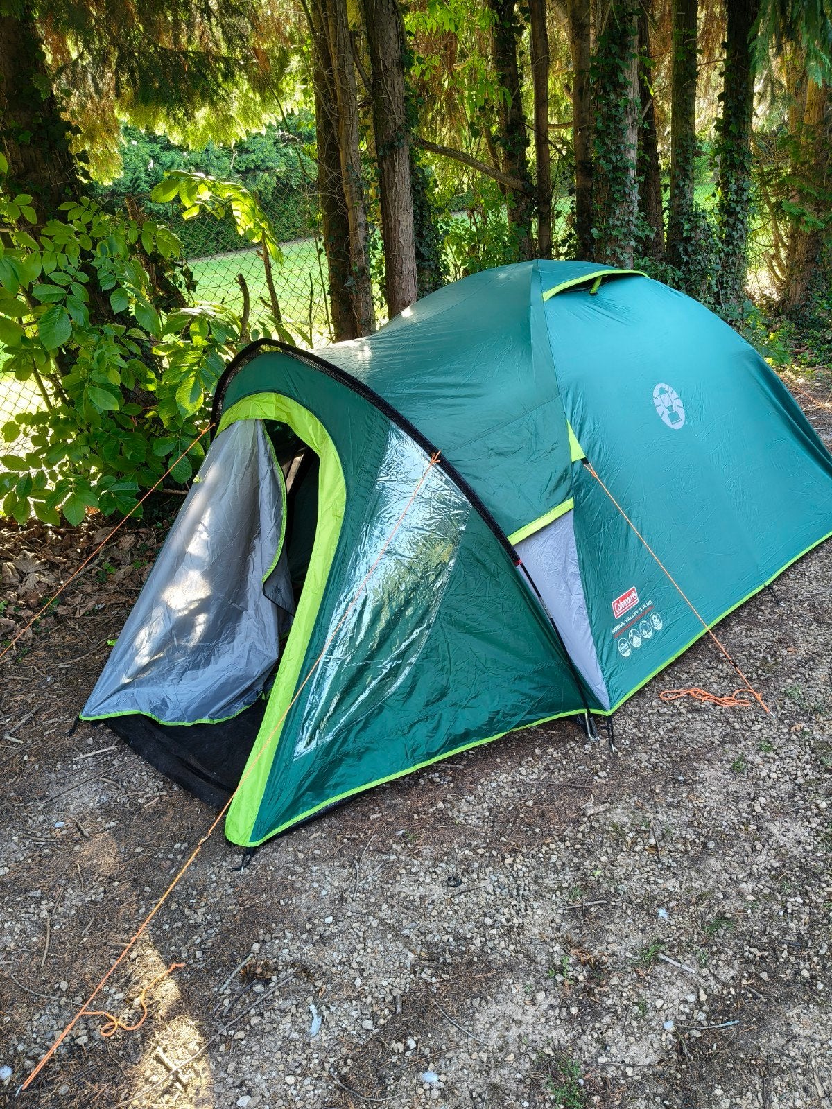 Black fresh tent, Ophalen
