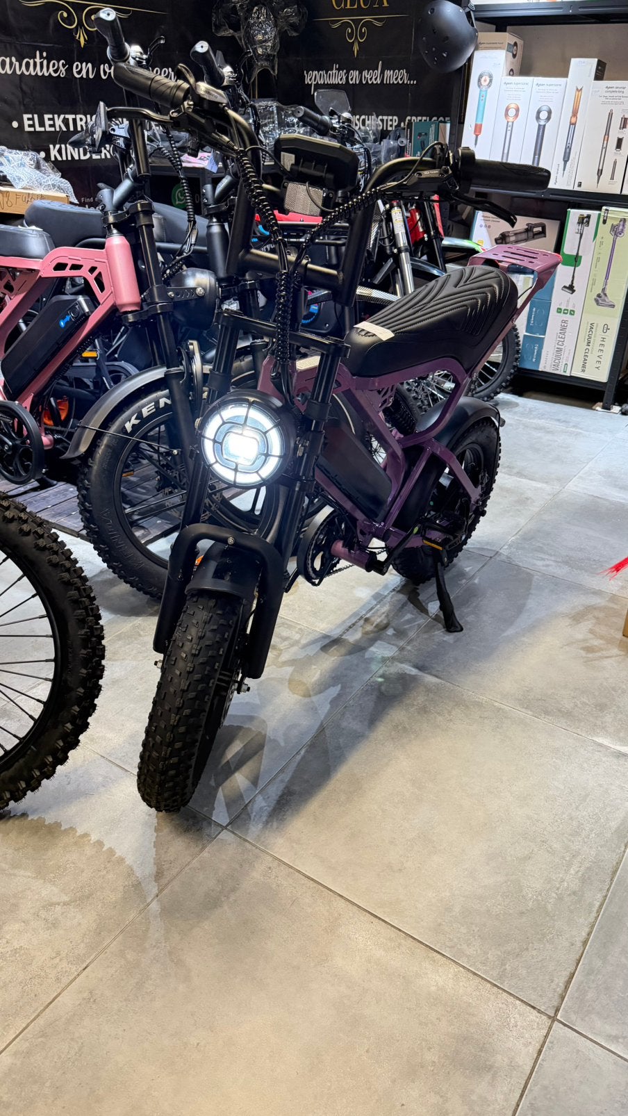 V20 Mini Fatbike 2026-Purple Edition 100% legaal geleverd!, Ophalen, Nieuw