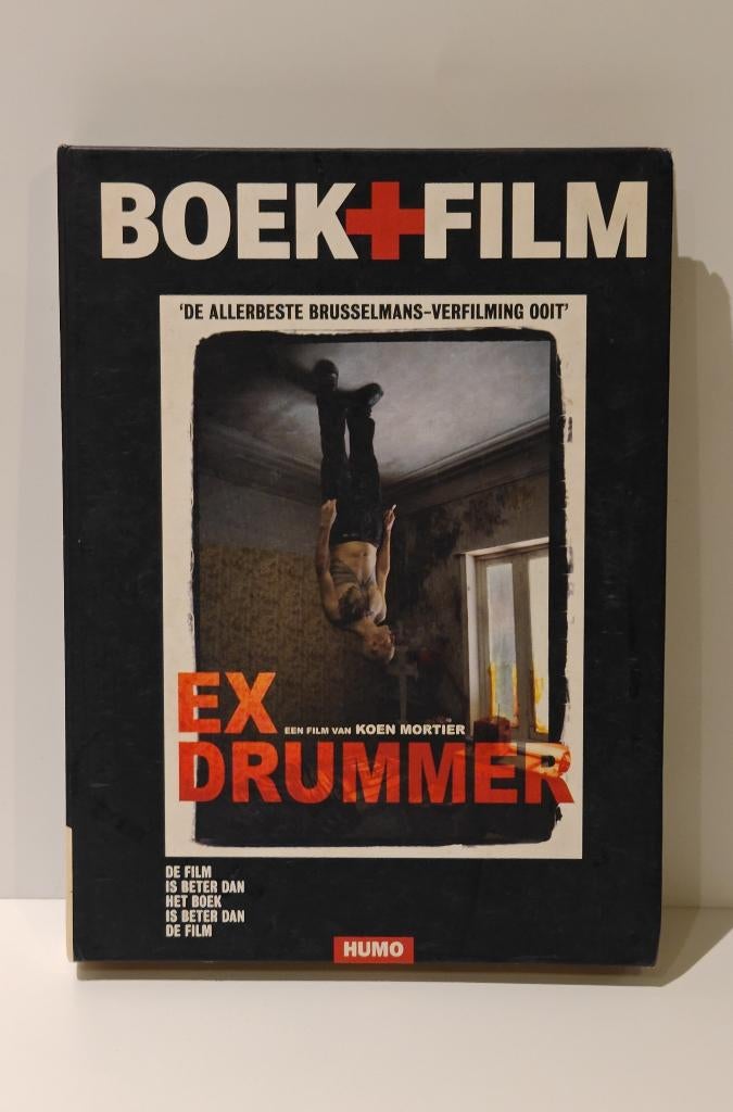 Ex Drummer Brusselmans Mortier Cultklassieker DVD + Boek, Cd's en Dvd's, Dvd's | Nederlandstalig, Zo goed als nieuw, Overige genres