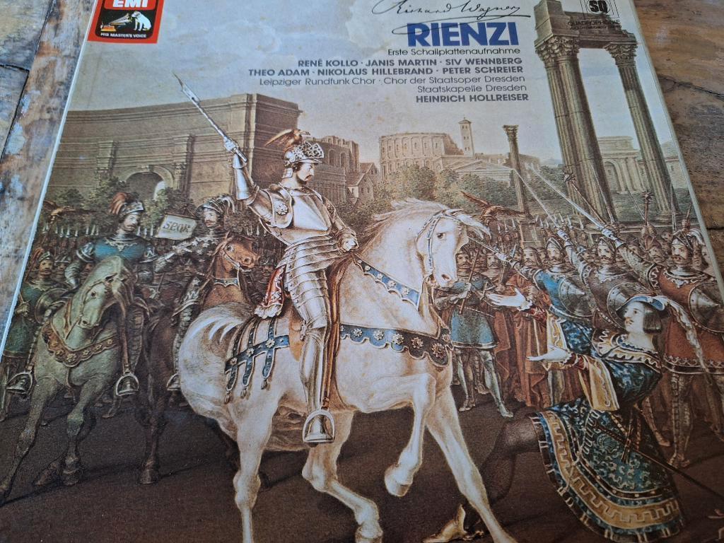 Wagner / Hollreiser - Rienzi Box 6 x Lp's Vinyl, Cd's en Dvd's, Vinyl | Klassiek, Gebruikt, Opera of Operette, Ophalen of Verzenden