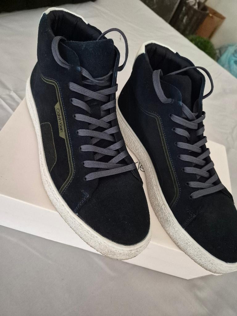 Calvin Klein sneakers – maat 43 – amper gedragen, Kleding | Heren, Schoenen, Ophalen, Calvin Klein, Blauw, Zo goed als nieuw