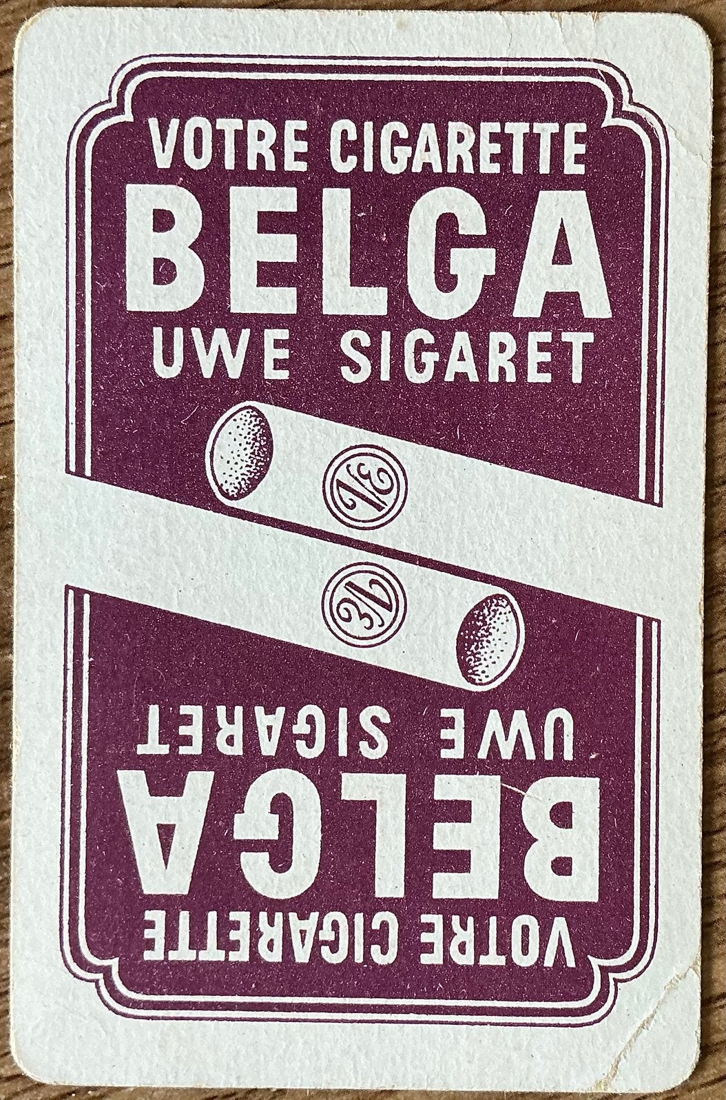 Ancien jeu BELGA CIGARETTE, Enlèvement ou Envoi, Comme neuf, Carte(s) à jouer