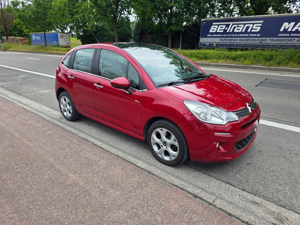 Citroën C3 C3 1.2 VTi Exclusive 1EIG IN ZEER GOEDE STAAT, Rouge, Euro 5, Achat, Beige
