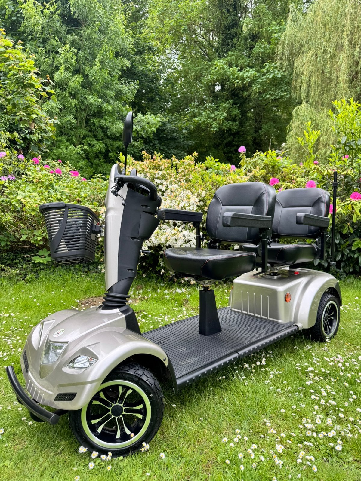 Scootmobiel Vermeiren Limo 2 | 2personnes scooter électrique, Divers, Enlèvement ou Envoi, Pliant, Comme neuf, Fauteuil roulant électrique