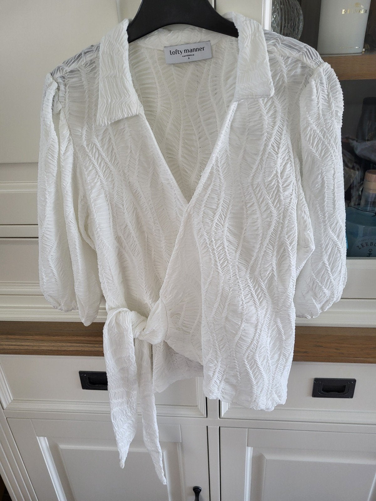 blouse Lofty Manner mt S NIEUW, Nieuw, Ophalen of Verzenden, Maat 36 (S), Wit