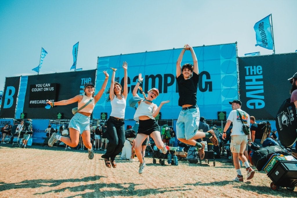 Rock Werchter Camping the Hive My Space toegang tickets, Drie personen of meer, Meerdaags