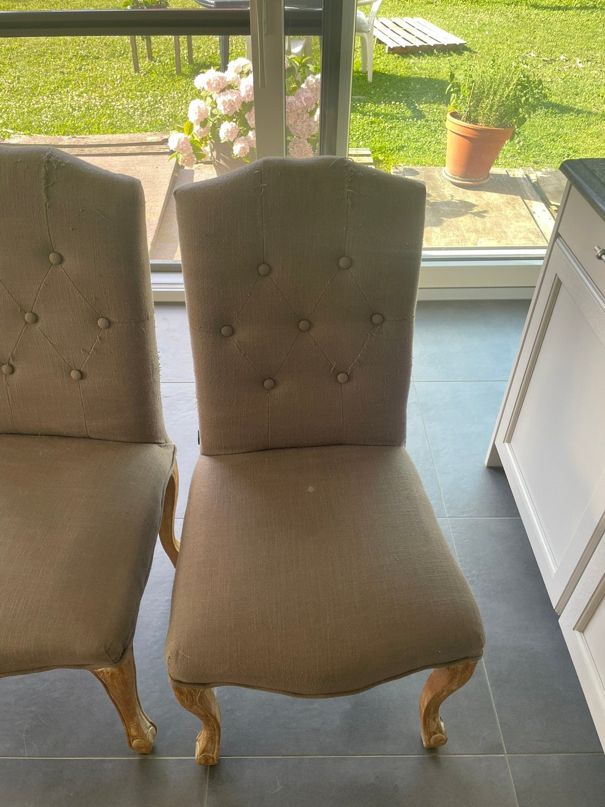 Landdlijk Stoelen 8x, Antiek en Kunst, Ophalen