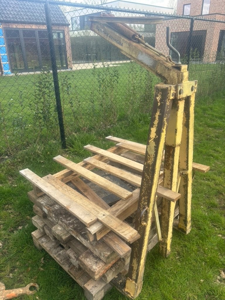 pallethaak met veer 2ton, Enlèvement, Utilisé